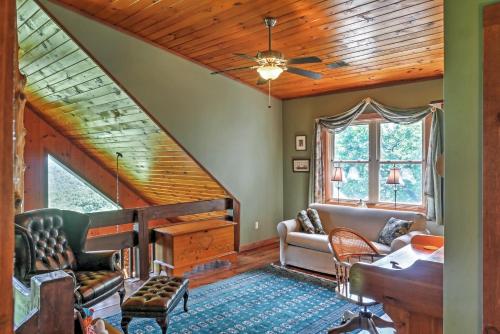 Secluded 3BR Morganton Cabin W / Wooded Views! - thumb 4