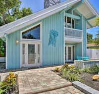 Cape Canaveral Cottage with Pool Walk to Beach - Accommodation Dallas