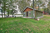 Waterfront Pequot Lakes Cabin w / DockFire Pit