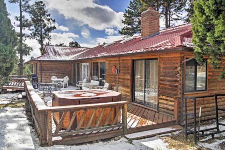 Rustic Alto Cabin With Hot Tub Deck & Fireplace! - thumb 6