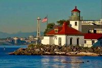 Alki Point Beach house Accommodation Dallas