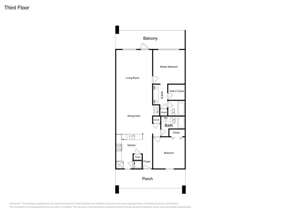 2 Bedrooms East Polaris Condo 116 - thumb 3