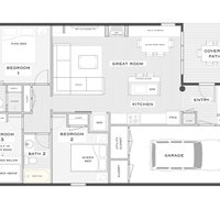 Choice Western Cabin 2 Blocks from Grand Lake - Accommodation Dallas