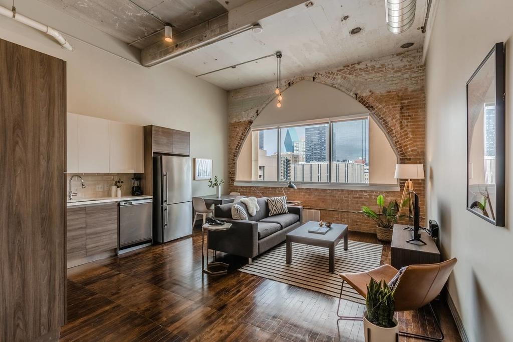 Homey 1BR Unit With Downtown Dallas Views - thumb 0