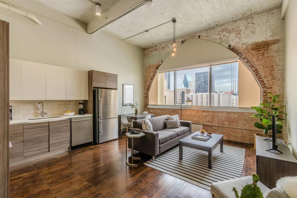 Relaxing 1 Bed, 1 Bath Dallas Downtown Apartment - thumb 0