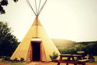 Tipi 2 Deer - Tipis on the Guadalupe Accommodation Dallas
